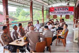 Kapolres Padangsidimpuan bersama PJU ngopi harmonis