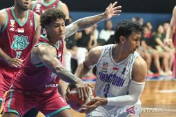 IBL 2025: Adewunmi mencetak "double-double" saat bawa Hangtuah kalahkan Bali United