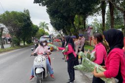 Ratusan paket sayur disalurkan Polda Sumut, ini tujuannya