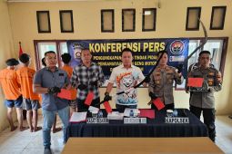 Polda Jambi ungkap kasus penyerangan terhadap berandalan bermotor