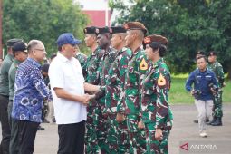 Menhan lepas  Kontingen Patriot Indonesia yang akan ikut Parade Hari Republik India 2025