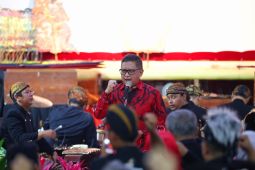 Sekjen Hasto sebut lakon "Wisanggeni Lahir" gambarkan suasana kebatinan PDIP