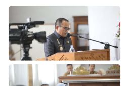 Wabup Lampung Tengah hadiri rapat paripurna pembahasan raperda