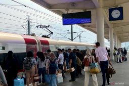 Jadwal kereta cepat Whoosh ditambah jadi 62 perjalanan per hari