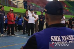 Mendikdasmen motivasi pelajar di Pangkalpinang bangun pagi