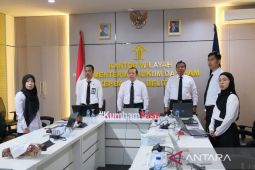 Kakanwil Kemenkum Babel ikuti pembukaan pelatihan substansi kekayaan intelektual