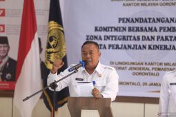 Ditjen Pemasyarakatan Gorontalo berkomitmen tegakkan integritas