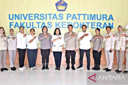 Unpatti Ambon jalin kerjasama RS Bhayangkara tingkatkan kompetensi mahasiswa kedokteran