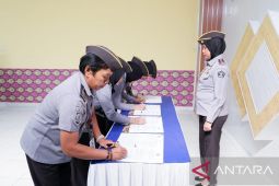Lapas Perempuan Pangkalpinang gelar Pencanangan Pakta Integritas dan Penandatanganan Perjanjian Kinerja