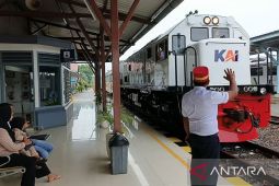 Catat, grafik perjalanan kereta api yang baru di Sumut