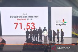 KPK ungkap Indeks Integritas Nasional 2024 naik jadi 71,53