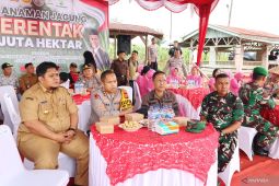 Polres Padangsidimpuan bersama Forkopimda sukseskan 1 juta hektar jagung