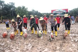 Polres HSS gelar giat sukseskan penanaman jagung satu juta hektar