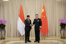 Menhan RI membahas kerja sama militer dengan Menhan China di Beijing