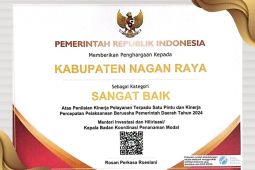 Pemkab Nagan Raya raih penghargaan dari Kementerian Investasi/BKPM, ini prestasinya