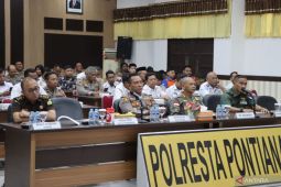 Polresta Pontianak perkuat koordinasi untuk pengamanan Imlek