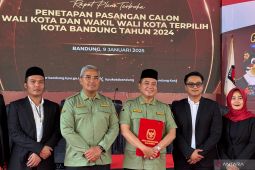 KPU Kota Bandung: Pelantikan wali kota dan wakil wali kota terpilih pada 6 Februari