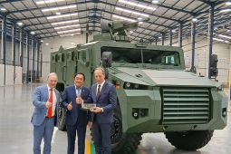 Kendaraan lapis baja P2 Tiger buatan dalam negeri dikenalkan ke publik
