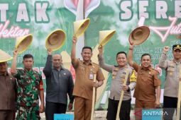 Sekda Tanjabbar hadiri program tanam jagung serentak