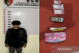 Polsek Banjarmasin Utara bekuk pegawai swasta bisnis narkoba
