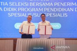 Kemendiktisaintek dan Kemenkes teken keputusan bersama seleksi PPDS