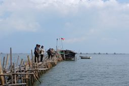 Menteri ATR tinjau area SHGB pagar laut di Pakuhaji, Tangerang