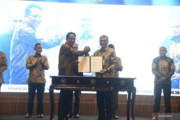 KPK dan Kemenkum teken MoU pemberantasan pidana korupsi