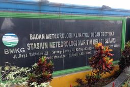 BMKG sebut tiga daerah di Banten berpotensi dilanda hujan lebat disertai angin kencang