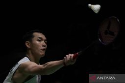 Jonatan Christie gasak Justin Hoh di babak 16 besar BAC 2025