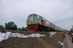 KAI sebut jalur lintas Stasiun Gubug-Stasiun Karangjati sudah bisa dilalui