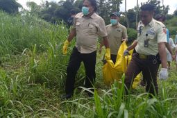 Polres Blitar usut temuan kerangka manusia di area persawahan