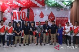 Peringati bulan K3, SMBR sumbang 120 kantong darah