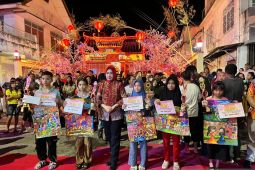Dinparbud Bangka-Klenteng Kwan Tie Miaw gelar Festival Ceria Imlek