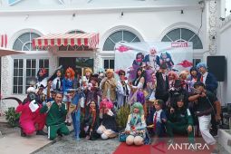 Puluhan peserta tampilkan beragam kostum anime dan games di Marvelous Coswalk Rookie Competition