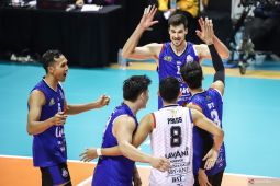 Klasemen sementara  Proliga 2015 tim putra: LavAni terus dibayangi Bhayangkara Presisi