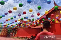 Klenteng Tien Le Kong Samarinda  bersiap sambut Imlek 2576 Kongzili
