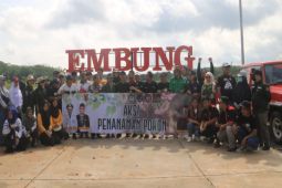Pemkab Tanah Laut Kalsel tanam 600 bibit pohon di Kawasan Embung Sarikandi