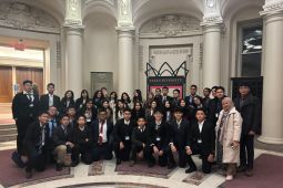 Siswi SMA Labschool juara simulasi debat PBB di Amerika Serikat