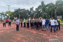 Polres Mukomuko libatkan 41 personel pengamanan libur nasional