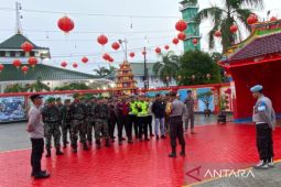 Polisi Bangka Barat amankan perayaan Imlek di Kelenteng Kung Fuk Miau