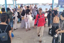 Jumlah wisatawan di Pulau Harapan Kepulauan Seribu Utara capai 2.407 orang saat libur Imlek