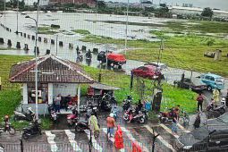 Banjir, ruas Parimeter Utara Bandara Soetta masih ditutup