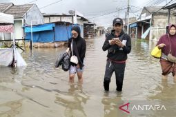 Banjir landa 6 kecamatan di Kabupaten Bekasi
