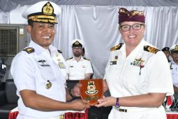 Kapal perang Prancis dan Australia berlabuh di Lanal Bali, ada apa?