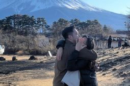 Nadhif Basalamah lamar kekasih di kaki Gunung Fuji, siap rilis lagu cinta "Bergema Sampai Selamanya"