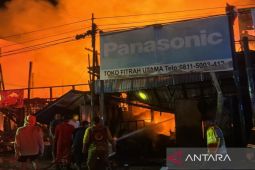Polres Tanah Bumbu selidiki kasus kebakaran di Simpang Empat