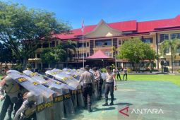 Polda Gorontalo menggelar pelatihan dalmas aman dan efektif