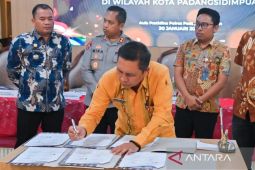 246 Haktare lahan ketahanan pangan di Padangadimpuan siap dukung swasembada