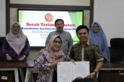 Pascasarjana Unja sertijab koordinator dan sekretaris prodi