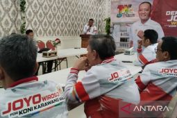 Puluhan cabang olahraga deklarasikan dukung Ketua FOPI jadi Ketua KONI Karawang